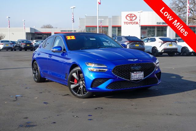 used 2022 Genesis G70 car, priced at $33,000