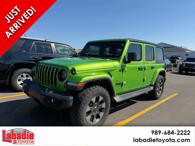 Mojito! Clearcoat 2018 Jeep Wrangler Unlimited Sahara 4WD SUV / Crossover Four-Wheel Drive 6-Speed Manual