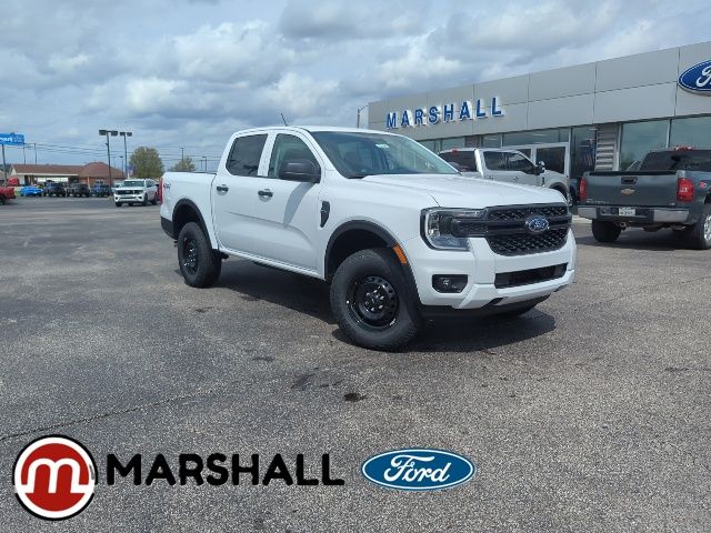 Oxford White 2026 Ford Ranger XL SuperCrew 4WD Pickup Truck Four-Wheel Drive Automatic