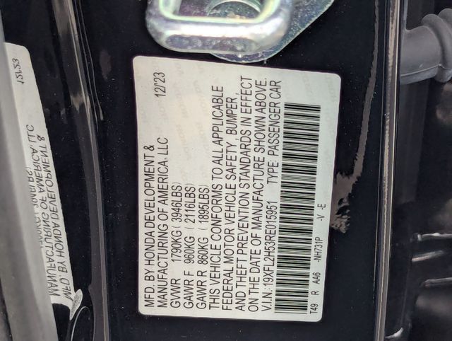 Certified Used 2024 Crystal Black Pearl Honda LX image 32