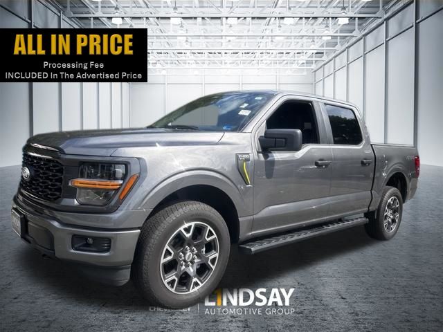 Gray Metallic 2025 Ford F-150 Pickup Truck Four-Wheel Drive Automatic