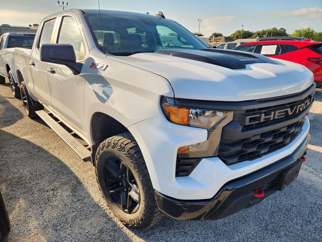 2023 Chevrolet Silverado 1500 Custom Trail Boss White at Gullo Toyota