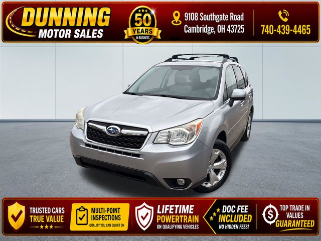 Ice Silver Metallic 2014 Subaru Forester SUV / Crossover All-Wheel Drive Continuously Variable Transmission