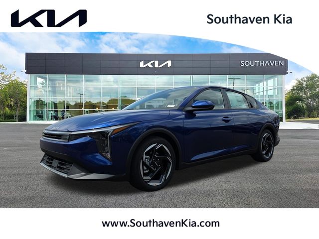 Deep Sea Blue 2026 Kia K4 EX FWD Sedan Front-Wheel Drive Continuously Variable Transmission
