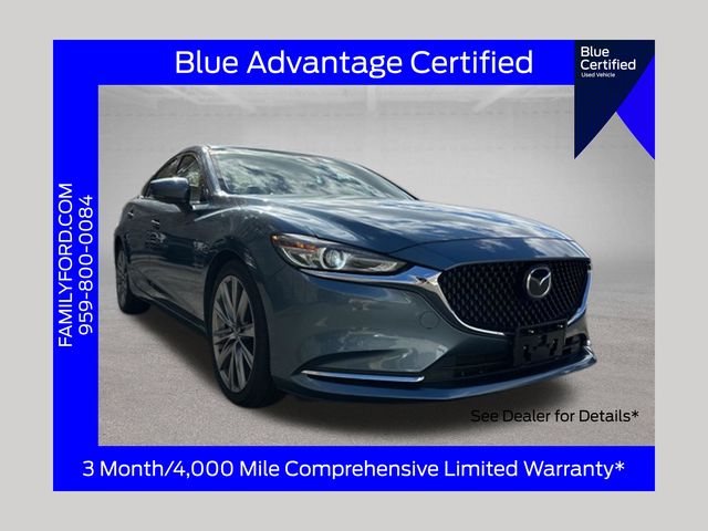Blue Reflex Mica 2018 Mazda MAZDA6 Sedan Front-Wheel Drive 6-Speed Automatic