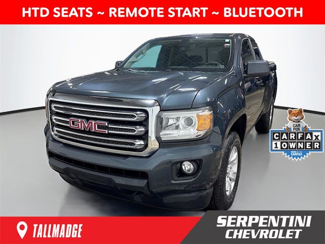 Dark Slate Metallic 2017 GMC Canyon Pickup Truck Four-Wheel Drive 8-Speed Automatic