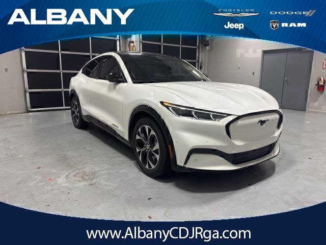 White Metallic 2023 Ford Mustang Mach-E Premium RWD SUV / Crossover Rear-Wheel Drive Automatic