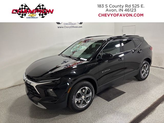 Black 2023 Chevrolet Blazer 2LT FWD SUV / Crossover Front-Wheel Drive 9-Speed Automatic Overdrive