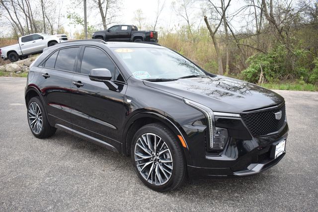 Black Metallic 2024 Cadillac XT4 Sport AWD SUV / Crossover Four-Wheel Drive 9-Speed Automatic