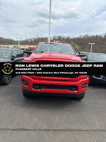 Flame Red Clearcoat 2020 RAM 2500 Big Horn Crew Cab 4WD Pickup Truck Four-Wheel Drive 8-Speed Automatic