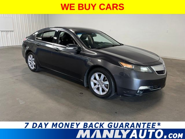 Gray 2013 Acura TL Sedan Front-Wheel Drive 6-Speed Automatic