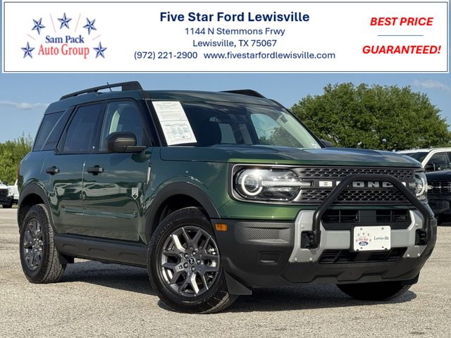 Green Metallic 2025 Ford Bronco Sport Big Bend AWD SUV / Crossover All-Wheel Drive 8-Speed Automatic