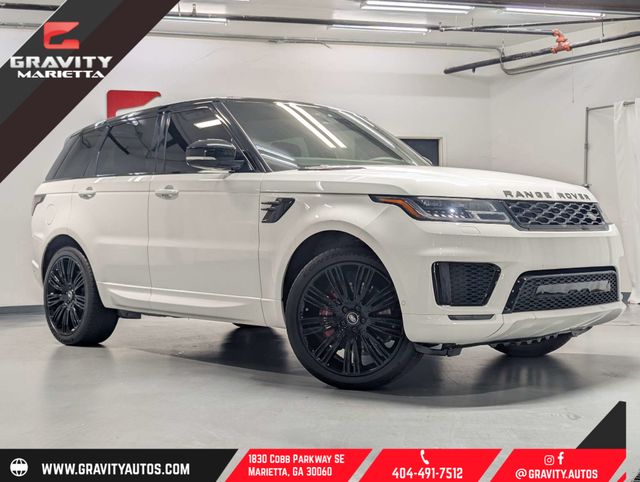 White 2021 Land Rover Range Rover Sport SUV / Crossover All-Wheel Drive 8-Speed Automatic