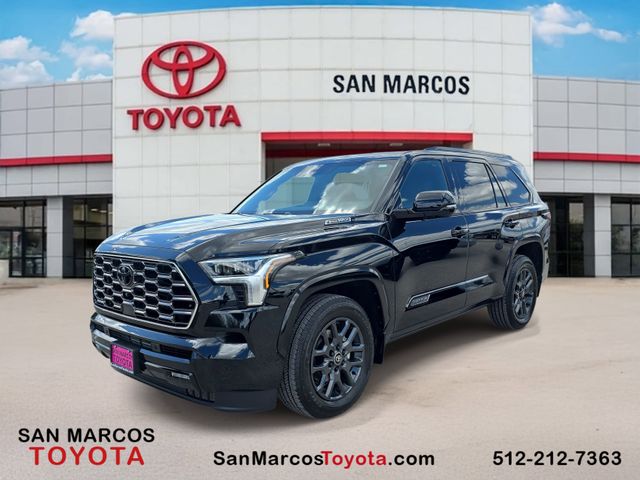 Midnight Black 2026 Toyota Sequoia Platinum 4WD SUV / Crossover Four-Wheel Drive Automatic