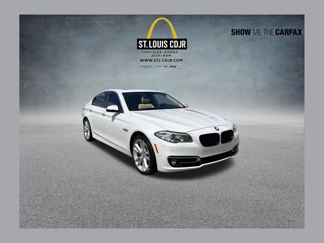 White Metallic 2015 BMW 5 Series 535i Sedan RWD Sedan Rear-Wheel Drive 8-Speed Automatic