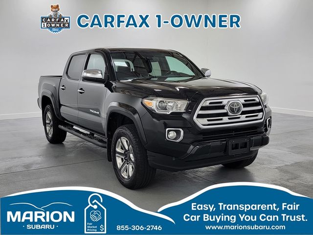 Midnight Black Metallic 2019 Toyota Tacoma Pickup Truck Four-Wheel Drive 6-Speed Automatic