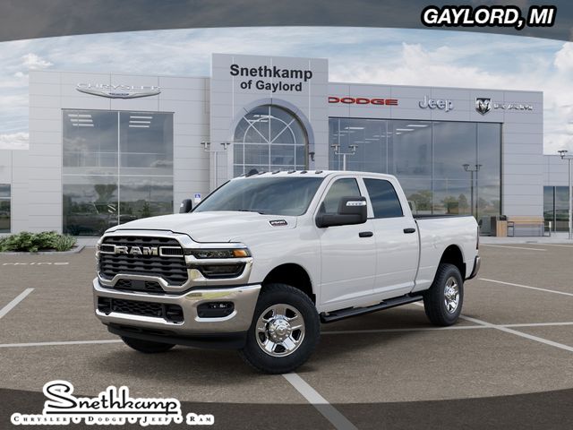 Bright White Clearcoat 2026 RAM 2500 Tradesman Crew Cab 4WD Pickup Truck Four-Wheel Drive 8-Speed Automatic