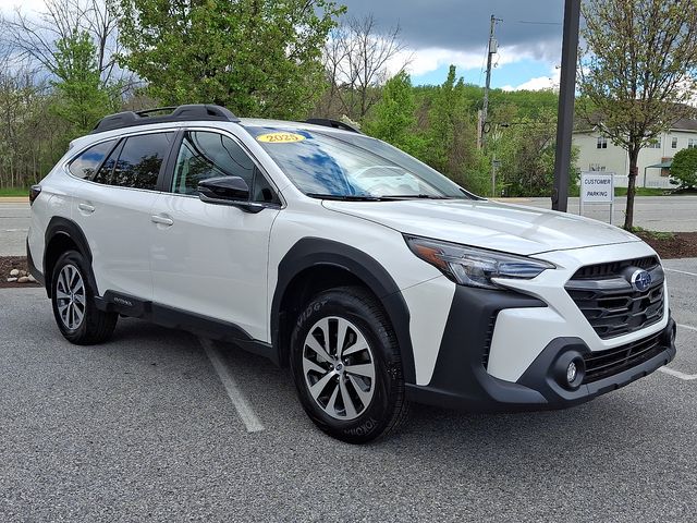 2025 Subaru Outback Premium White at Subaru and VW of Moon Township