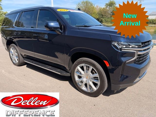 Midnight Blue Metallic 2023 Chevrolet Tahoe SUV / Crossover Four-Wheel Drive 