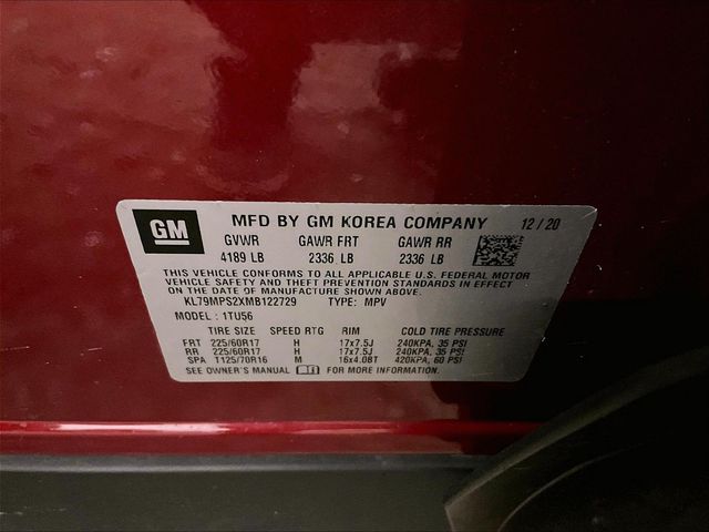 2021 Chevrolet TrailBlazer LT Red at Auto Express Mitsubishi
