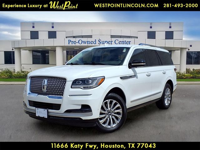 White Metallic 2024 Lincoln Navigator SUV / Crossover Four-Wheel Drive Automatic