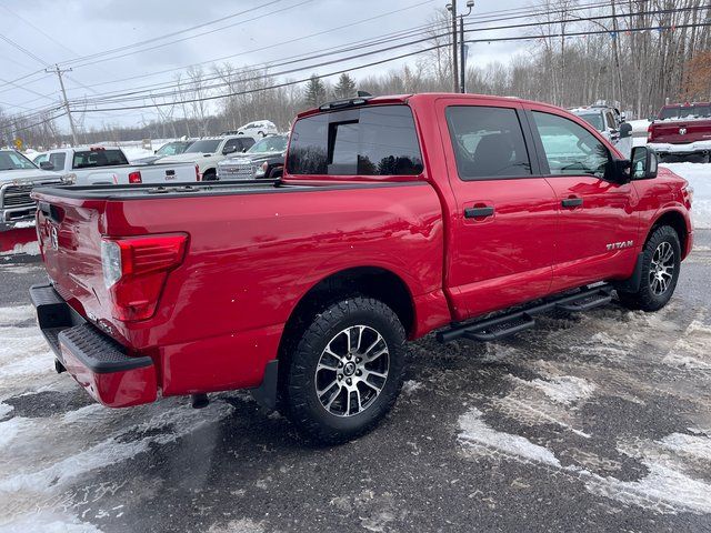 2022 Nissan Titan SV - Red Alert exterior view 7