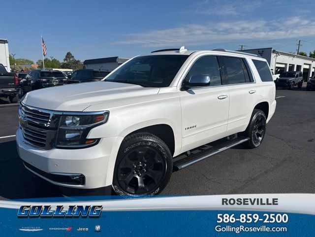 White (Iridescent Pearl Tricoat) 2018 Chevrolet Tahoe SUV / Crossover Four-Wheel Drive 6-Speed Automatic Overdrive