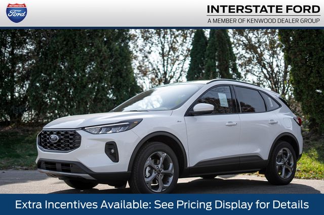 White Metallic 2026 Ford Escape SUV / Crossover All-Wheel Drive 8-Speed Automatic