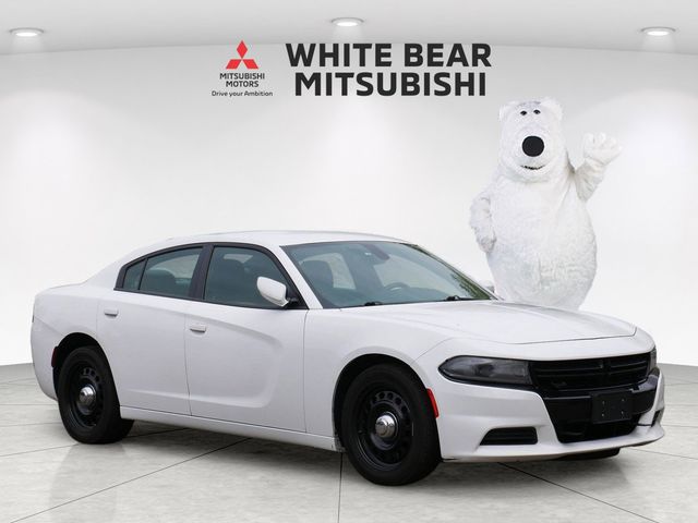 White Knuckle Clearcoat 2018 Dodge Charger Police AWD Sedan All-Wheel Drive 5-Speed Automatic
