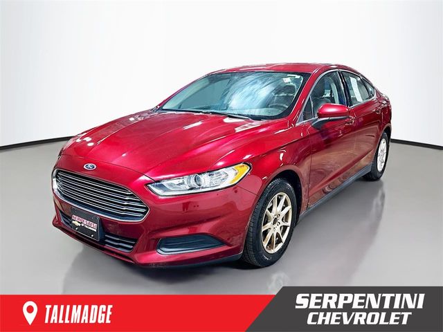 Ruby Red Metallic Tinted Clearcoat 2014 Ford Fusion S Sedan Front-Wheel Drive 6-Speed Automatic