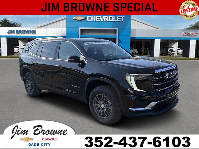Black (Ebony Twilight Metallic) 2026 GMC Acadia SUV / Crossover Front-Wheel Drive 8-Speed Automatic