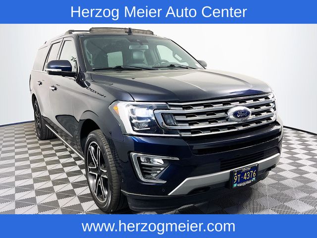 Blue Metallic 2021 Ford Expedition MAX Limited 4WD SUV / Crossover Four-Wheel Drive Automatic