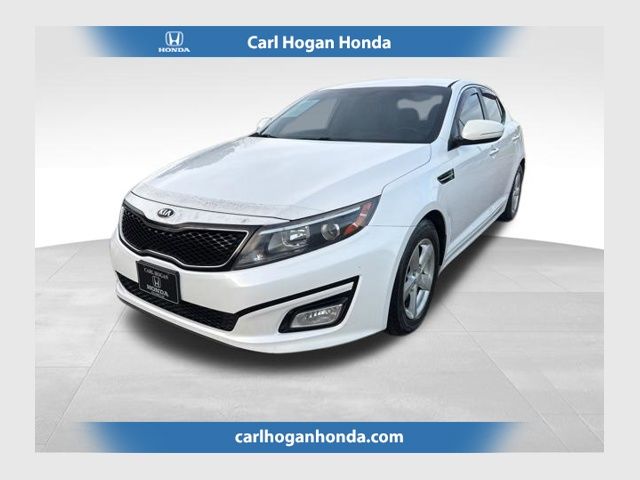 Snow White Pearl 2015 Kia Optima LX Sedan Front-Wheel Drive 6-Speed Automatic