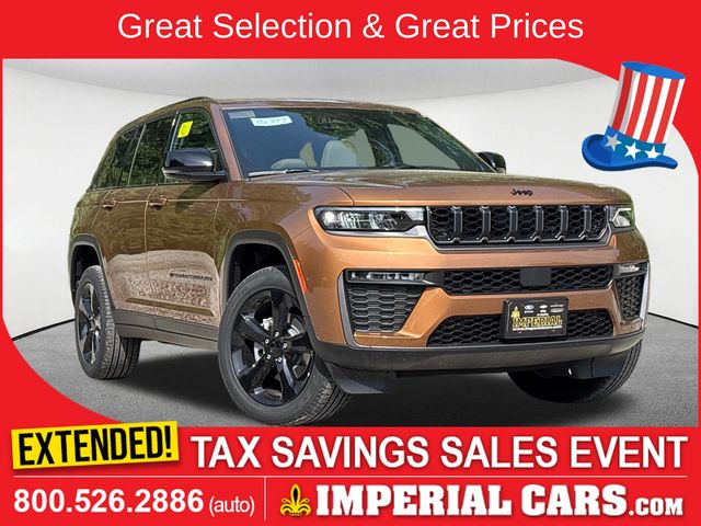 Red (Copper Shino Metallic Clearcoat) 2026 Jeep Grand Cherokee SUV / Crossover Four-Wheel Drive 8-Speed Automatic