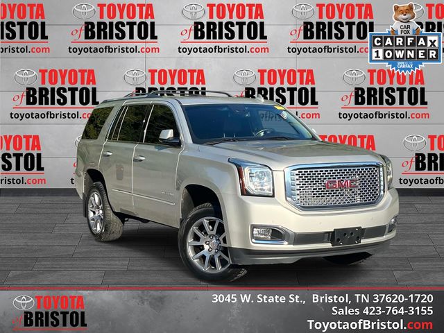 Sparkling Silver Metallic 2016 GMC Yukon SUV / Crossover Four-Wheel Drive 8-Speed Automatic
