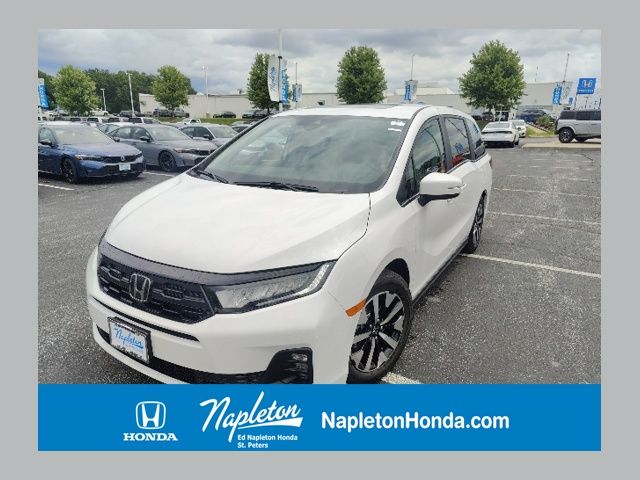 Platinum White Pearl 2026 Honda Odyssey Minivan Front-Wheel Drive Automatic