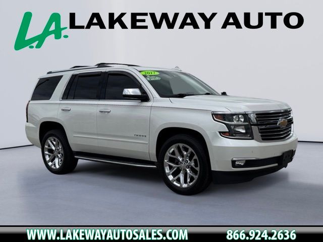White (Iridescent Pearl Tricoat) 2017 Chevrolet Tahoe Premier RWD SUV / Crossover 4X2 6-Speed Automatic Overdrive