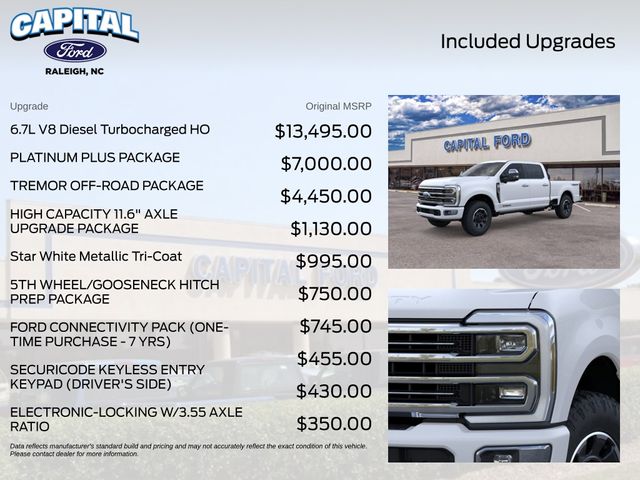 New 2026 White Ford Platinum image 5