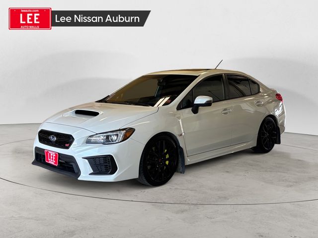 Crystal White Pearl 2021 Subaru WRX STI Sedan All-Wheel Drive 6-Speed Manual