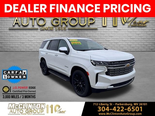 2022 Iridescent Pearl Tricoat Chevrolet Tahoe Premier SUV