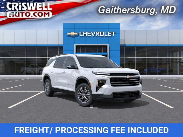 Summit White 2026 Chevrolet Traverse SUV / Crossover Front-Wheel Drive 8-Speed Automatic