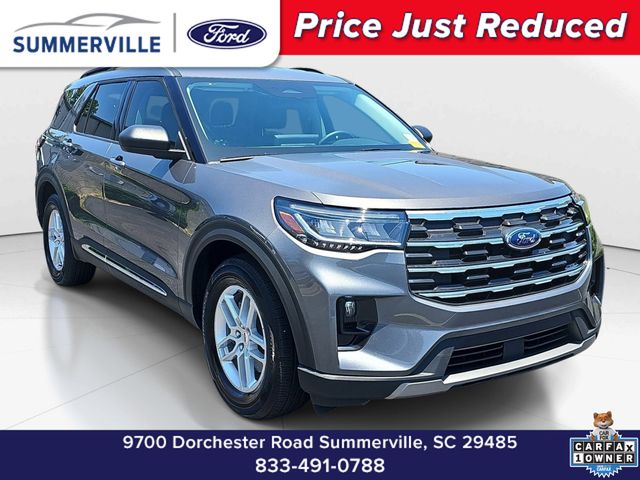 Black (Charcoal) 2025 Ford Explorer SUV / Crossover Rear-Wheel Drive Automatic