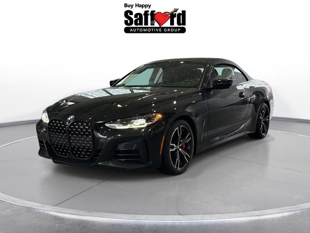 Black Sapphire Metallic 2023 BMW 4 Series M440i Convertible RWD Convertible Rear-Wheel Drive 8-Speed Automatic