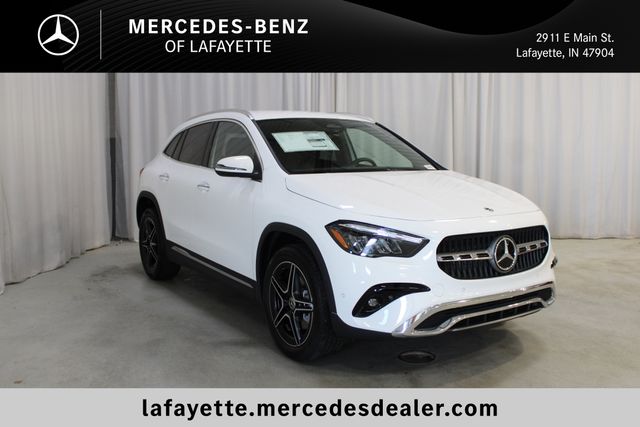 Polar White 2026 Mercedes-Benz GLA SUV / Crossover All-Wheel Drive 8-Speed Dual Clutch