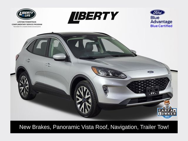 Ingot Silver Metallic 2020 Ford Escape SEL AWD SUV / Crossover All-Wheel Drive Automatic