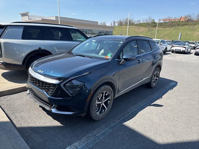 Vesta Blue 2025 Kia Sportage Hybrid EX AWD SUV / Crossover All-Wheel Drive 6-Speed Automatic