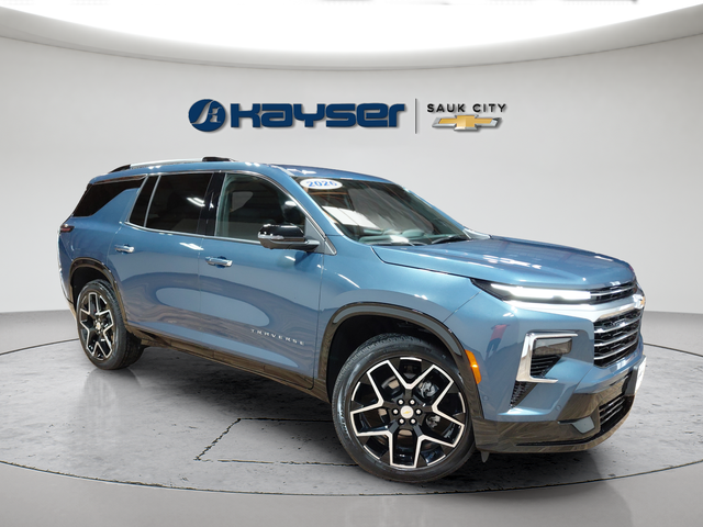 Lakeshore Blue Metallic 2026 Chevrolet Traverse SUV / Crossover Four-Wheel Drive 8-Speed Automatic