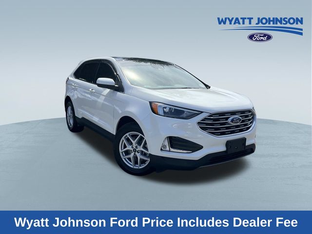 White Metallic 2022 Ford Edge SUV / Crossover All-Wheel Drive 8-Speed Automatic