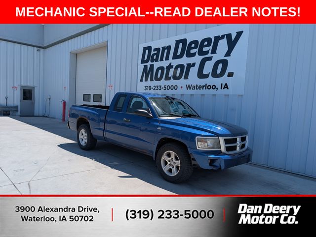 Deep Water Blue PC/Light Graystone PC 2009 Dodge Dakota Pickup Truck 5-Speed Automatic