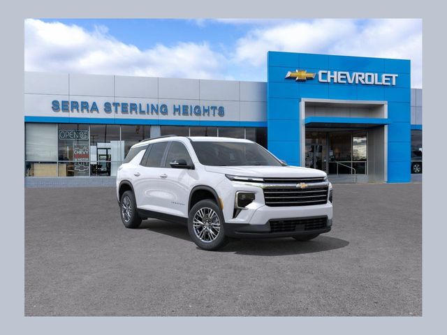 Summit White 2026 Chevrolet Traverse SUV / Crossover Front-Wheel Drive 8-Speed Automatic